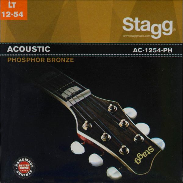 Jeu de cordes phosphor-bronze pour guitare acoustique 2