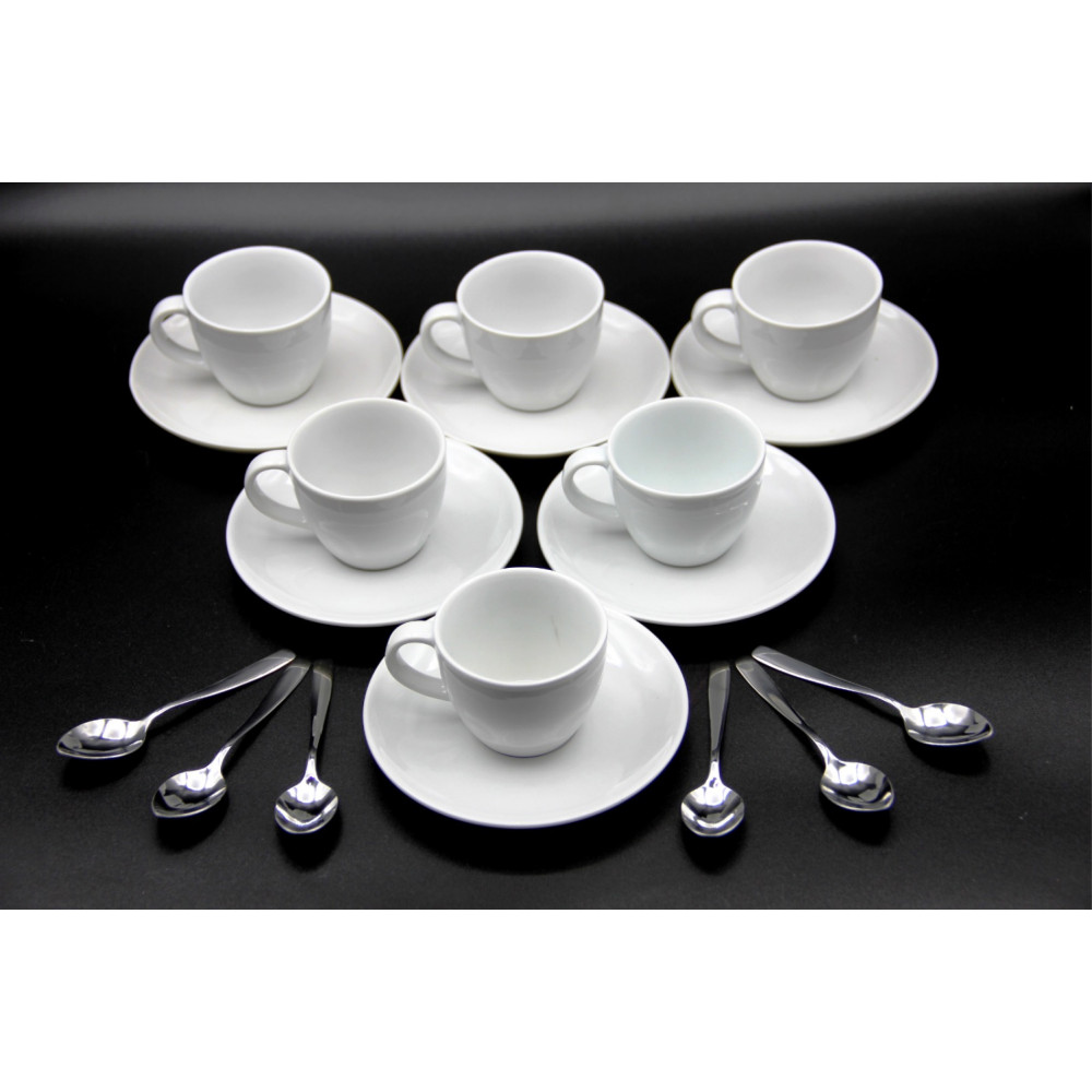 Semplice service à café pour 6...