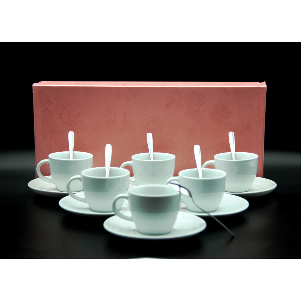 Semplice service à café pour 6...