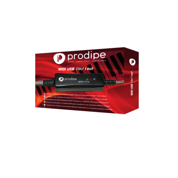 Interface Prodipe- MIDI USB 1in/1out