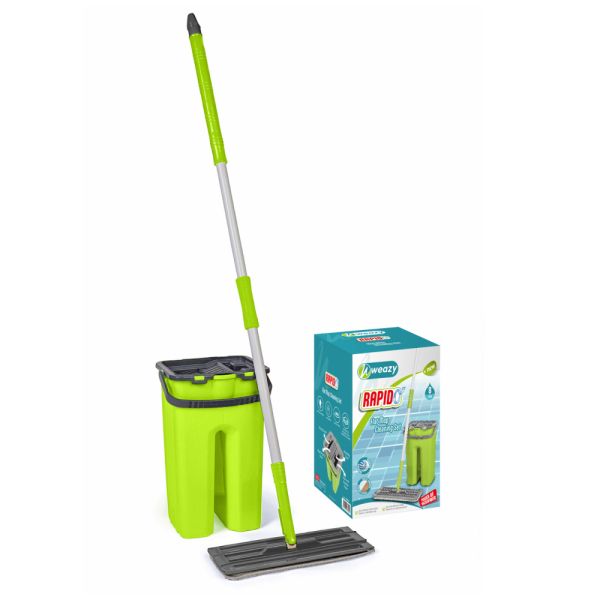 Weazy رابيدو مجموعة تنظيف مسطحة مع...