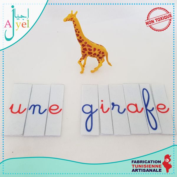 Lettres mobiles Montessori: Kit...