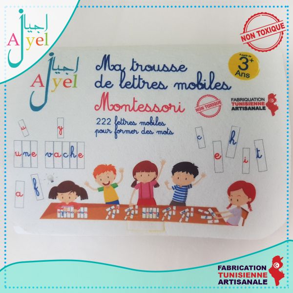 Lettres mobiles Montessori: Kit...