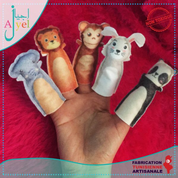 Marionnettes Animaux: Jouet Éducatif...