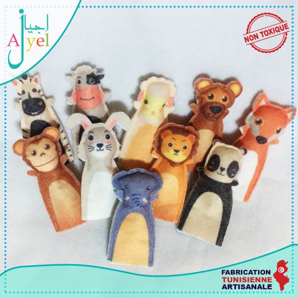 Marionnettes Animaux: Jouet Éducatif...