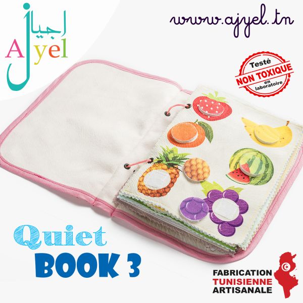 Quiet Book 3: Livre en tissu avec de...