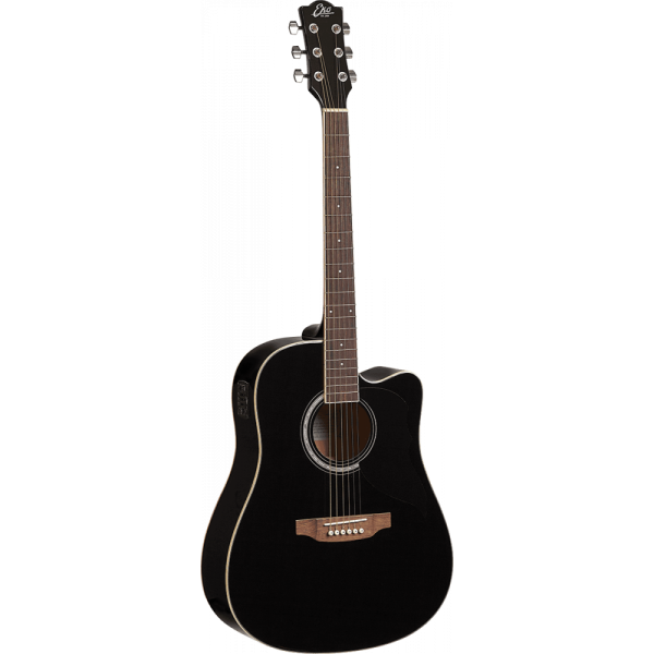 Guitare Eko "Ranger EQ- Black"