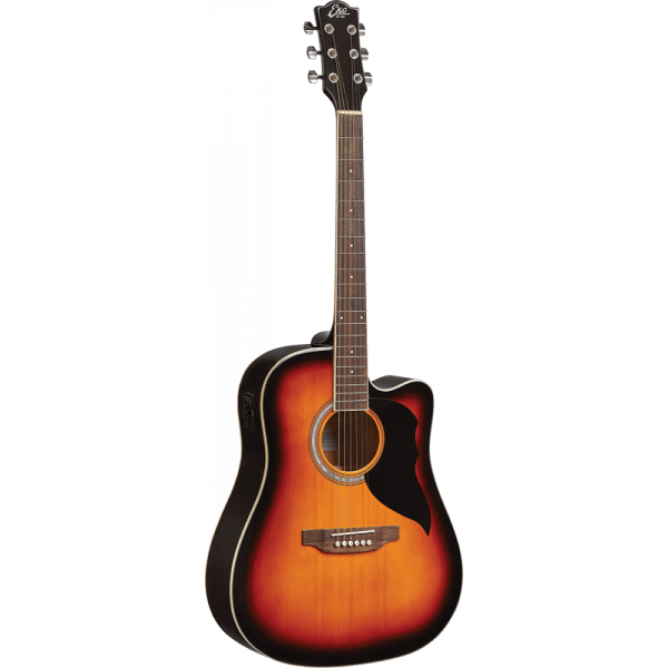 Guitare Eko "Ranger 6 EQ- Brown "