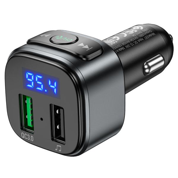 Hoco E67 - Emetteur FM Bluetooth 5.0...