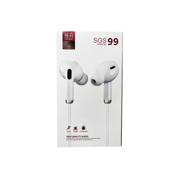 Kit Bluetooth SGS-99 Sport - Blanc