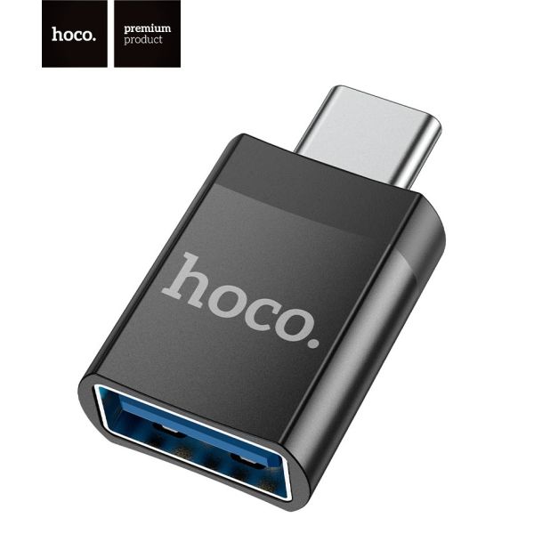 Hoco "UA17" محول Type-C ذكر إلى USB...