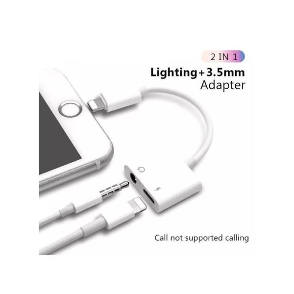 Adaptateur Lightning 2en1 MH-030 -...