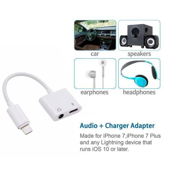 Adaptateur Lightning 2en1 MH-030 -...