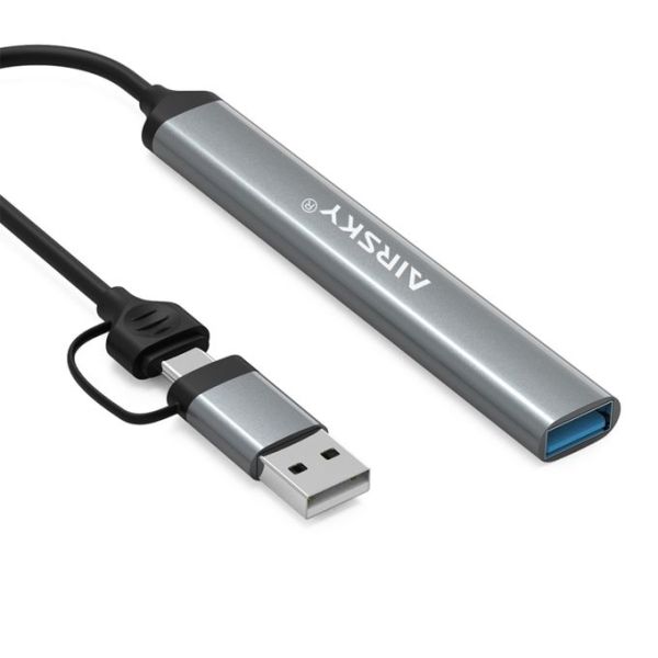 AirSky HC-77A - محول Type-C 5 في 1 مع...