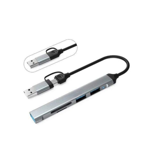 AirSky HC-77A - 5-in-1 Type-C Adapter...