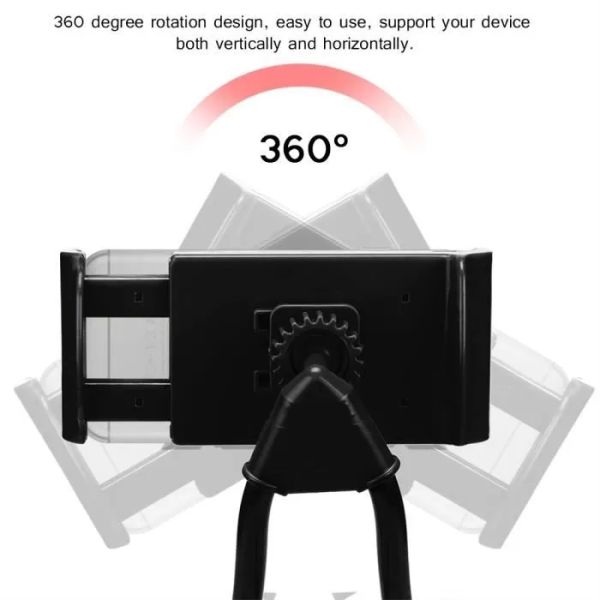Support Lazy Flexible & Rotatif à 360...