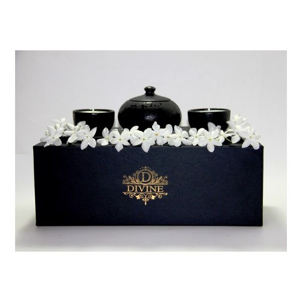Bougies Bio "Trio Black" 2