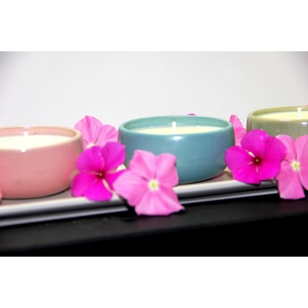 Bougies Bio "Patchwork"