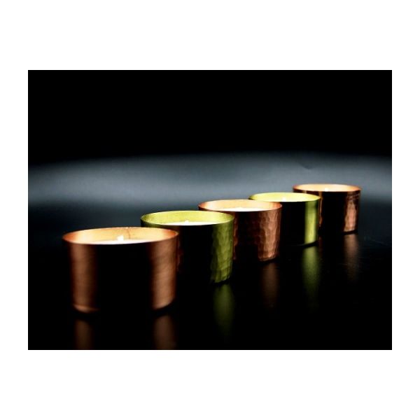 Bougie senteur 125g cuivre