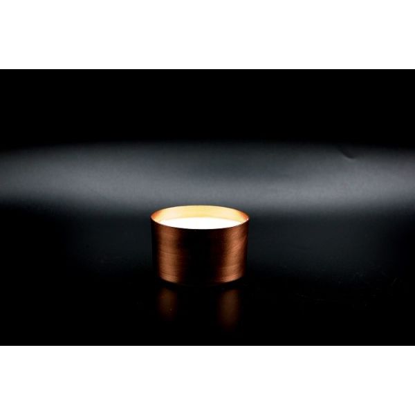 Bougie senteur 125g cuivre