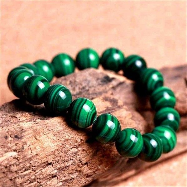 Bracelet en pierre énergétique Malachite