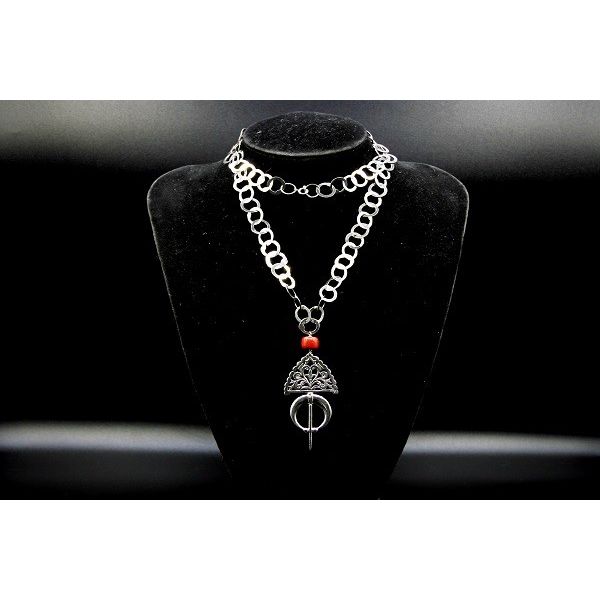 Collier rayhane 5lel en argent 925
