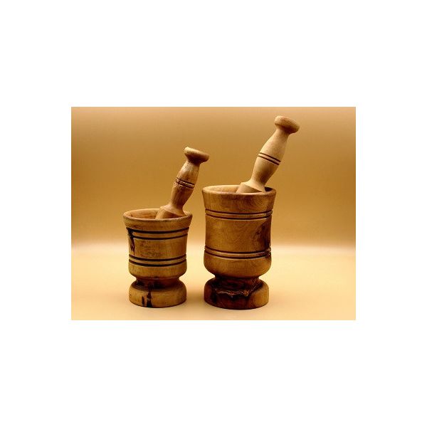 pilon droit en bois d’olivier