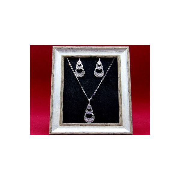 Parure "hlel" en argent 925