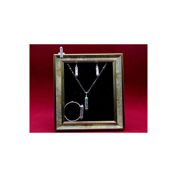 Parure "Bazament" en argent 925