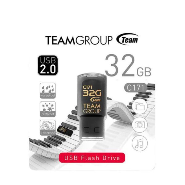CLÉ USB TEAM GROUP C171 32GO USB 2.0 - NOIR