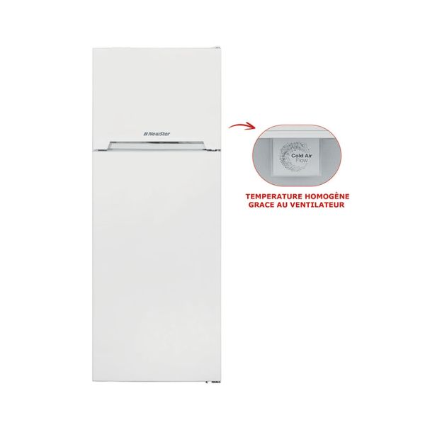 RÉFRIGÉRATEUR NEWSTAR 460WA 439L DEFROST - BLANC