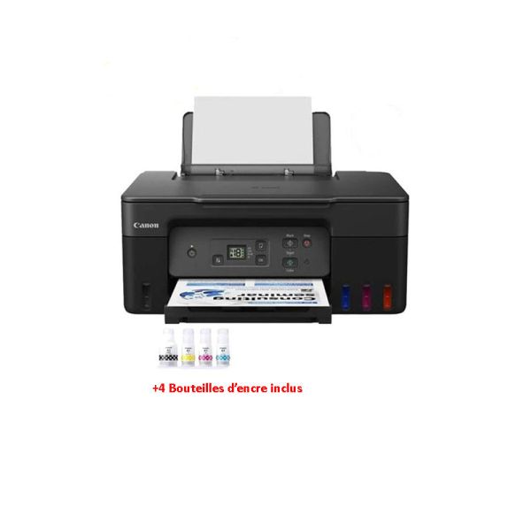 IMPRIMANTE MULTIFONCTION CANON PIXMA G2470 À RÉSERVOIR INTÉGRÉ 3EN1 COULEUR